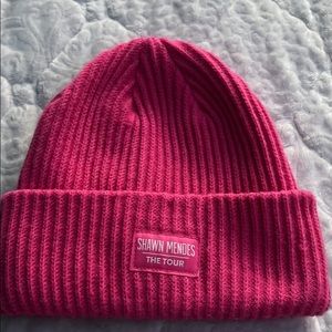 Shawn Mendez World Tour Pink Beanie